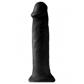 Черный фаллоимитатор-гигант на присоске 14" Cock - 36 см.
